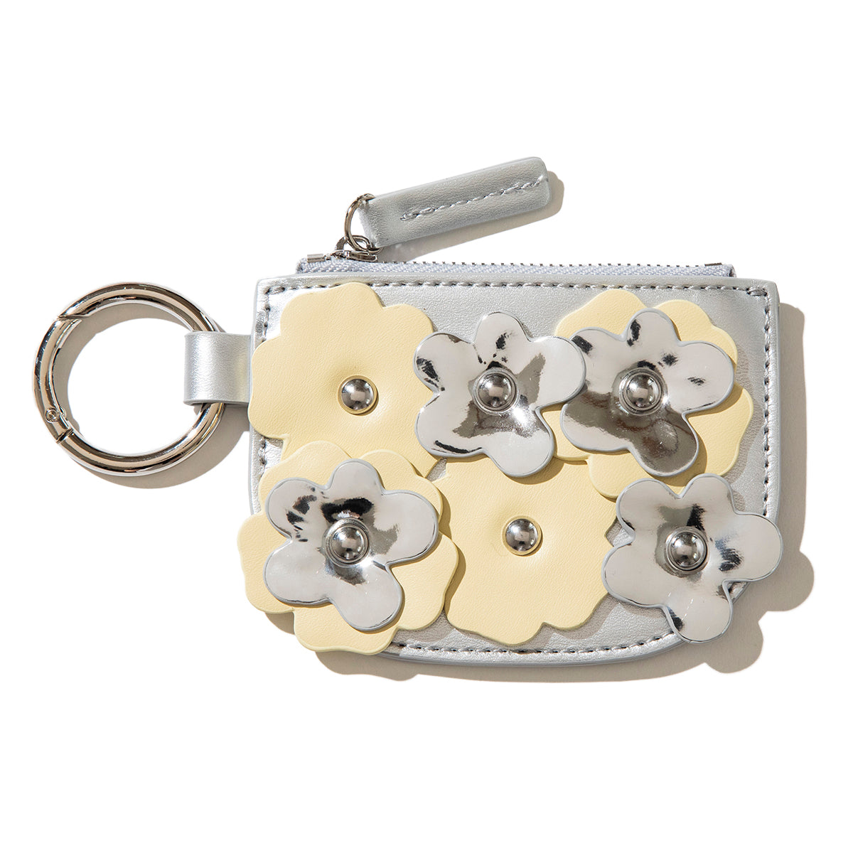 Flower Motif Coin Case