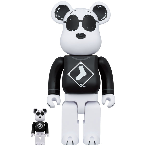 MLB × PEANUTS BE@RBRICK SNOOPY(WHITE SOX) 100% & 400%