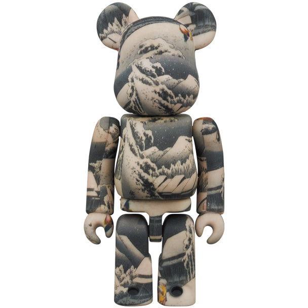 東京国立博物館 BE@RBRICK 歌川広重「東海道五十三次」蒲原 100% & 400%