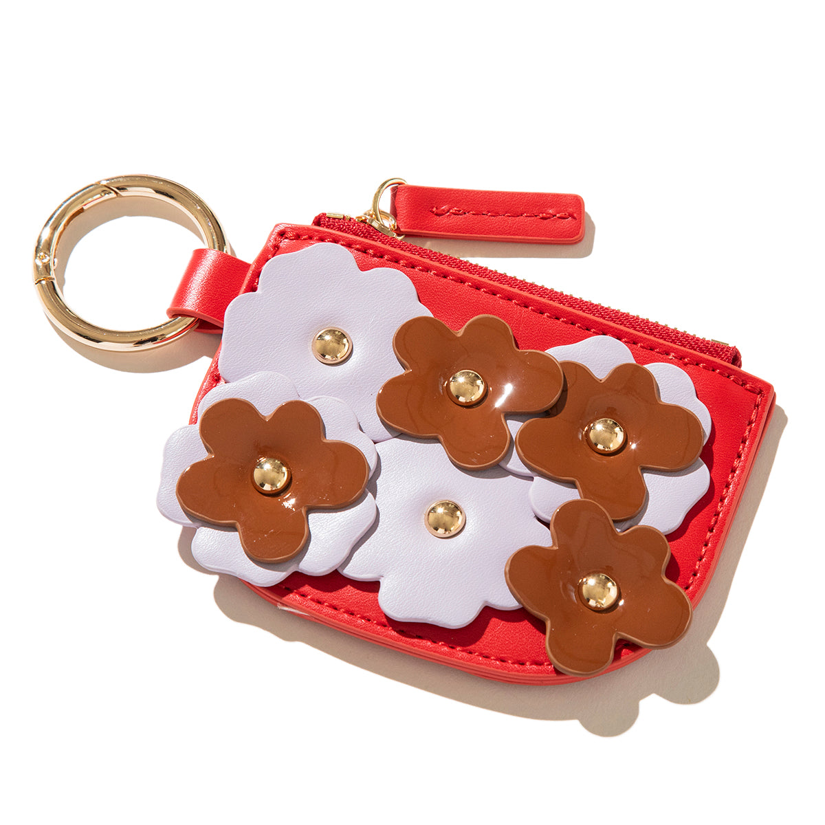 Flower Motif Coin Case