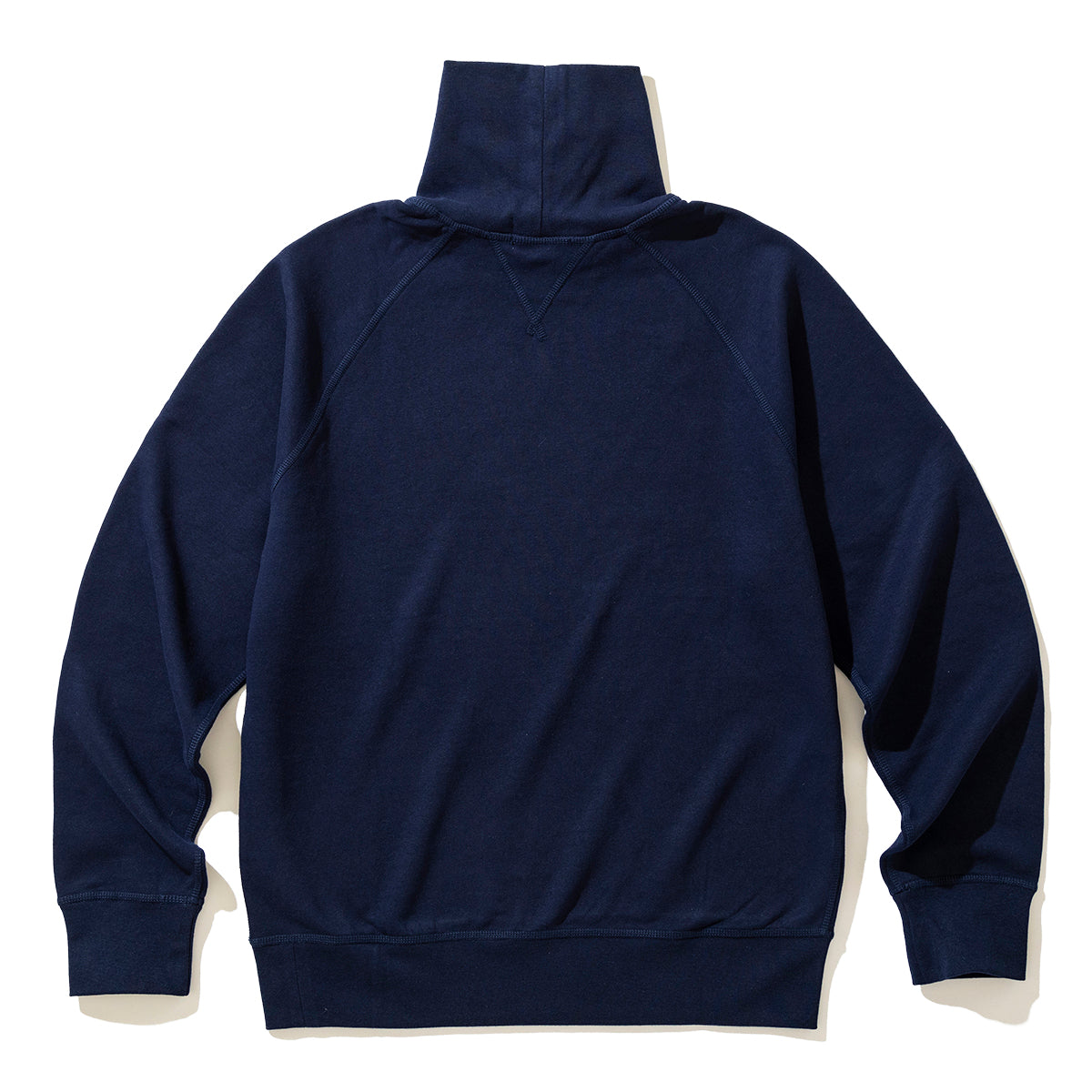 MOCK NECK RAGLAN SWEAT SHIRT