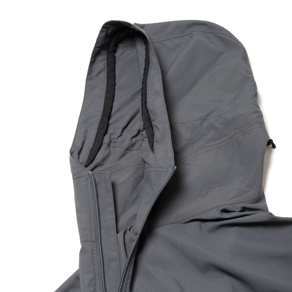 Supplex(R) Nylon Hooded Track Jacket