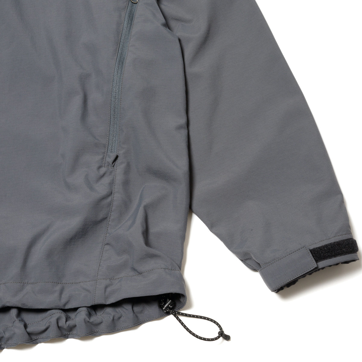 Supplex(R) Nylon Hooded Track Jacket
