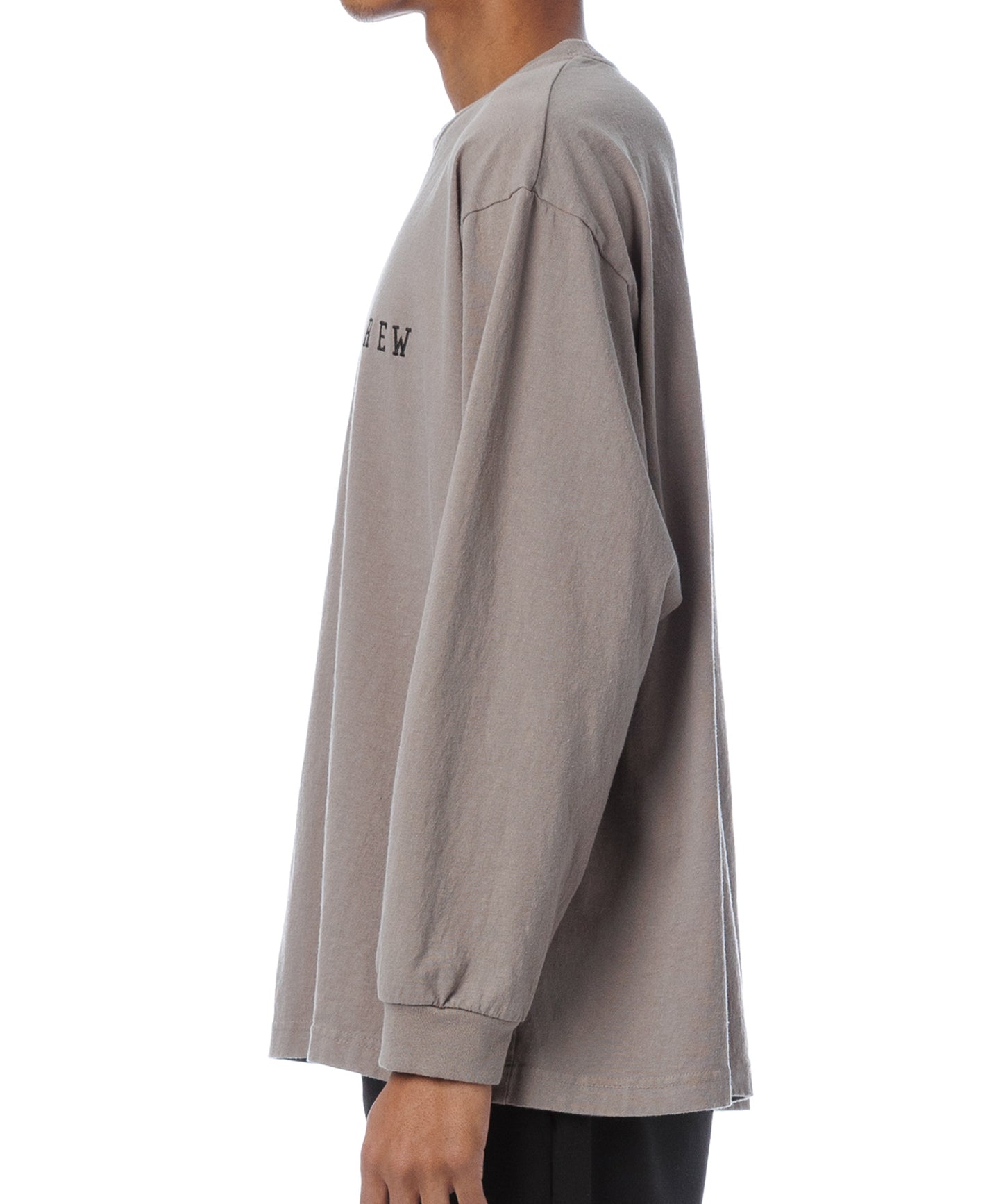 American Cotton "CREW" L-S Tee