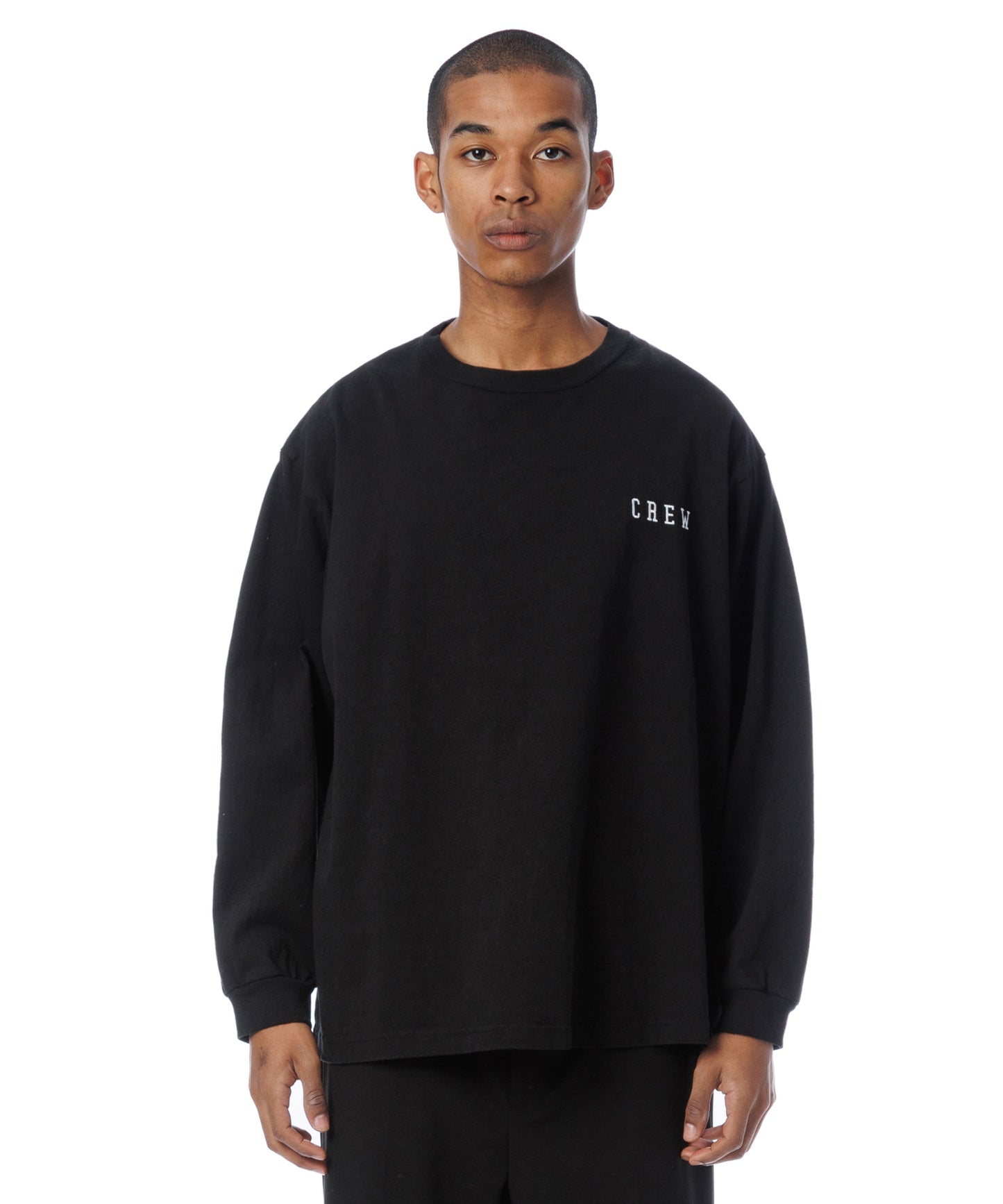 American Cotton "CREW" L-S Tee