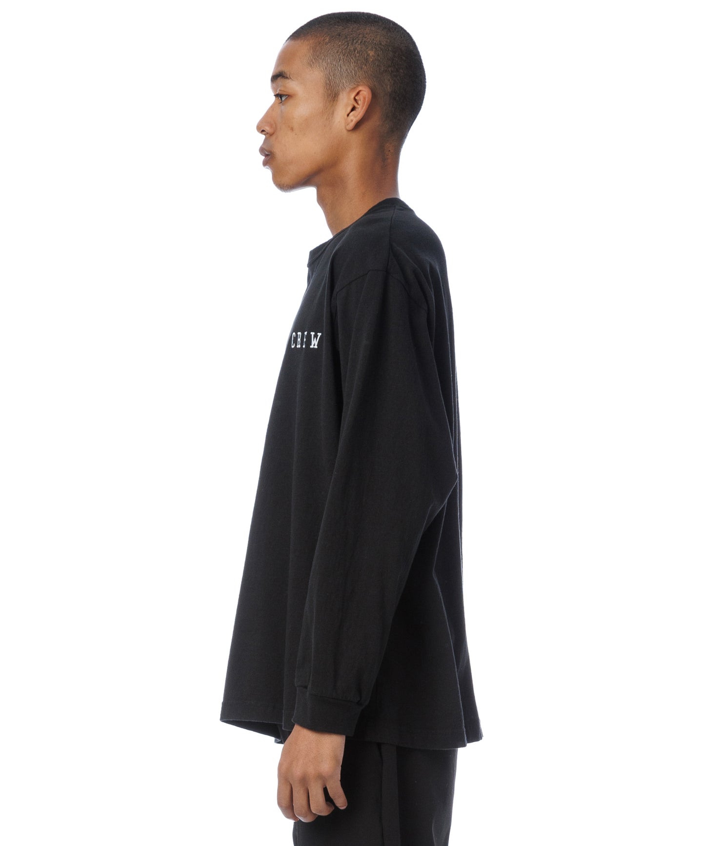 American Cotton "CREW" L-S Tee