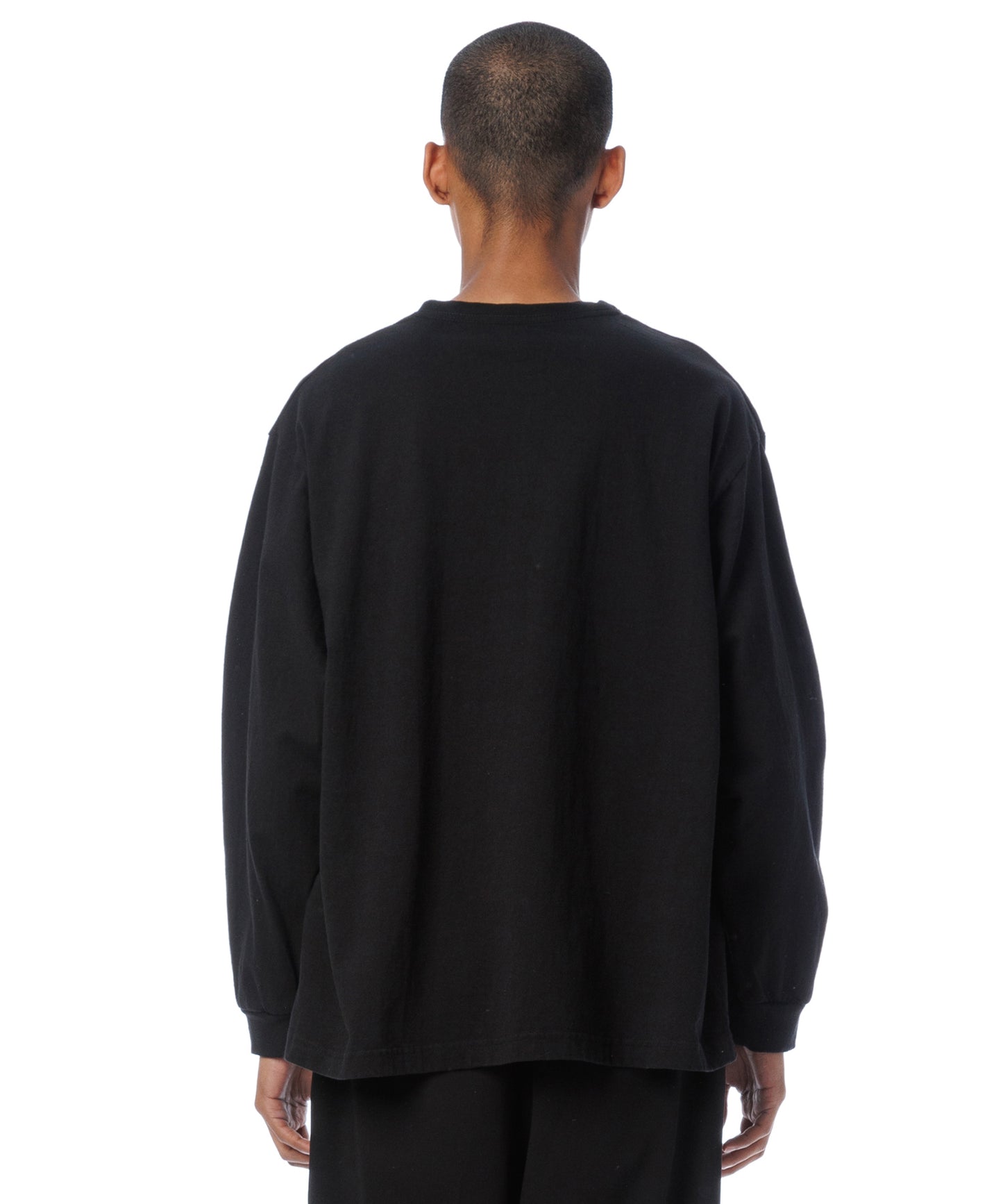 American Cotton "CREW" L-S Tee