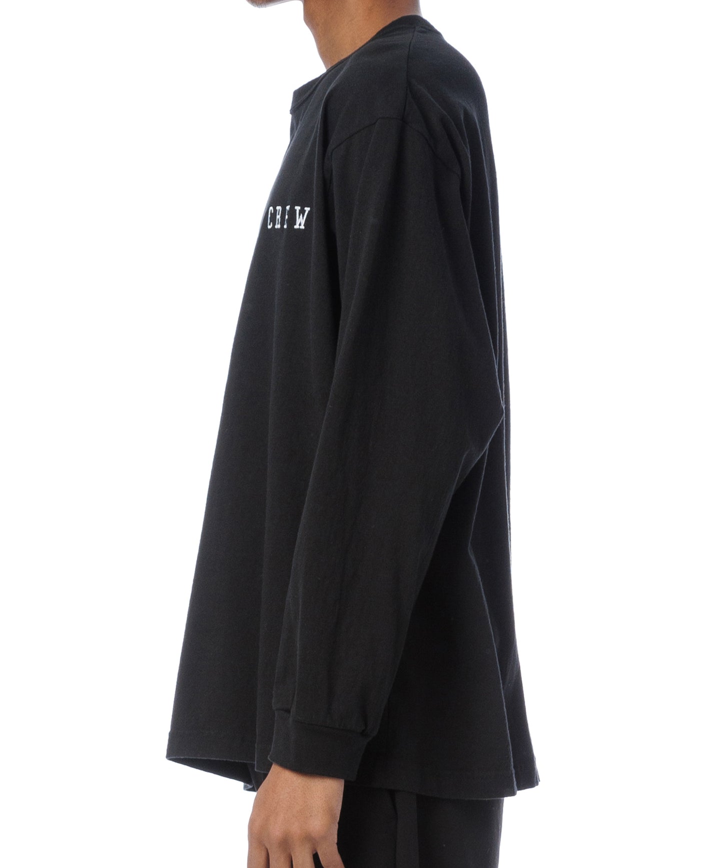 American Cotton "CREW" L-S Tee