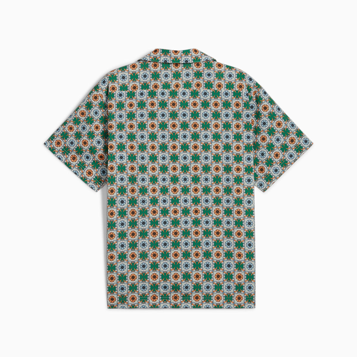 CLASSICS NEW PREP AOP WOVEN S/S POLO SHIRT