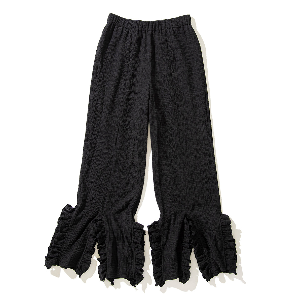 frill wide pants