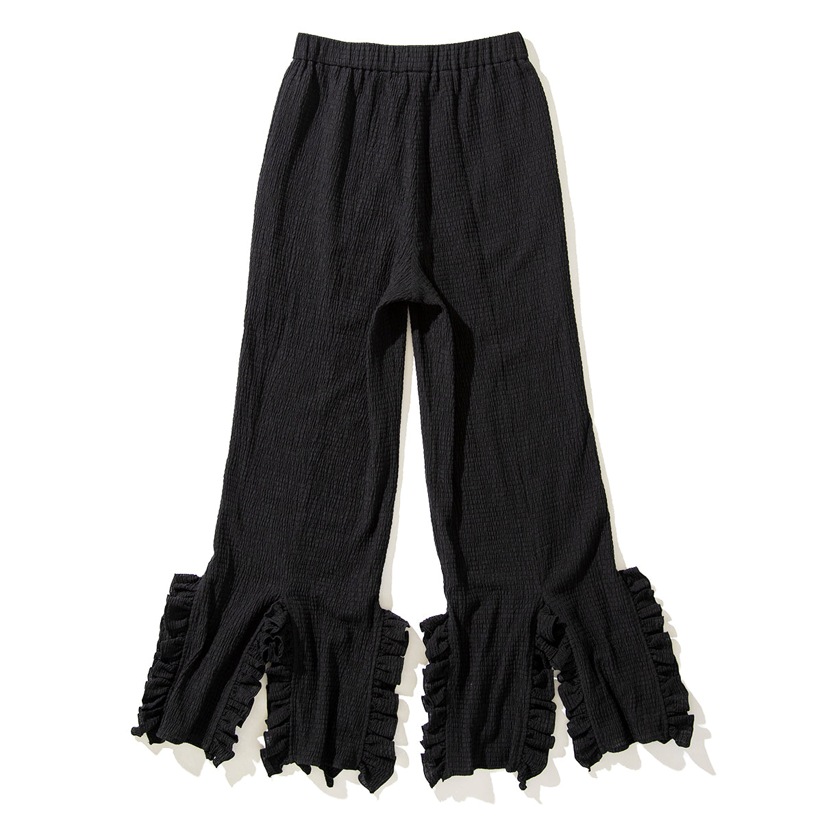 frill wide pants