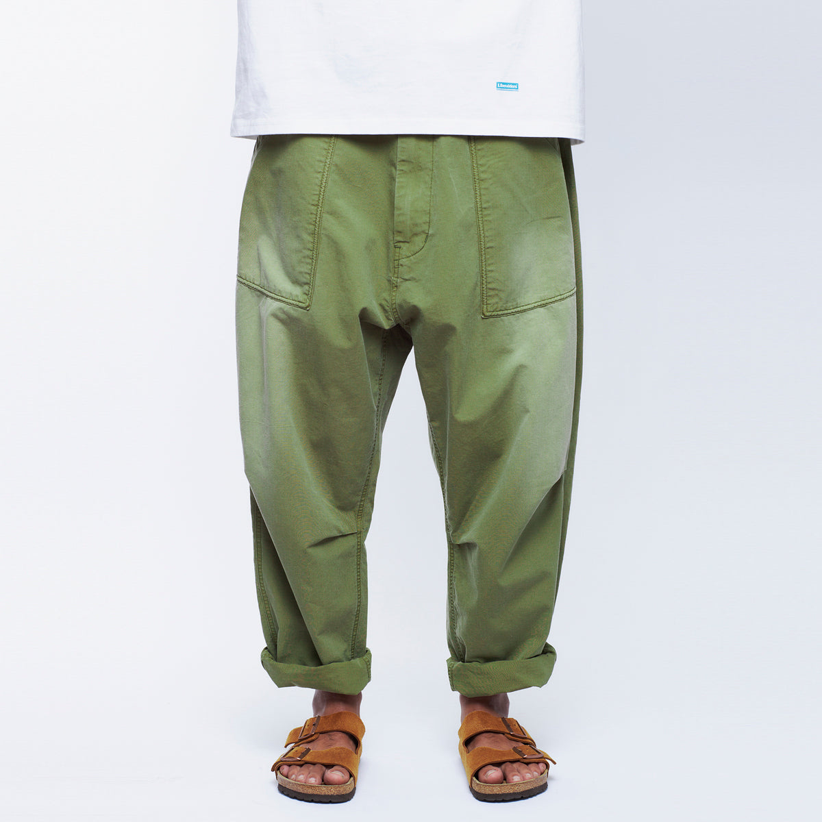 GARMENTDYED RIPSTOP SARROUEL PANTS