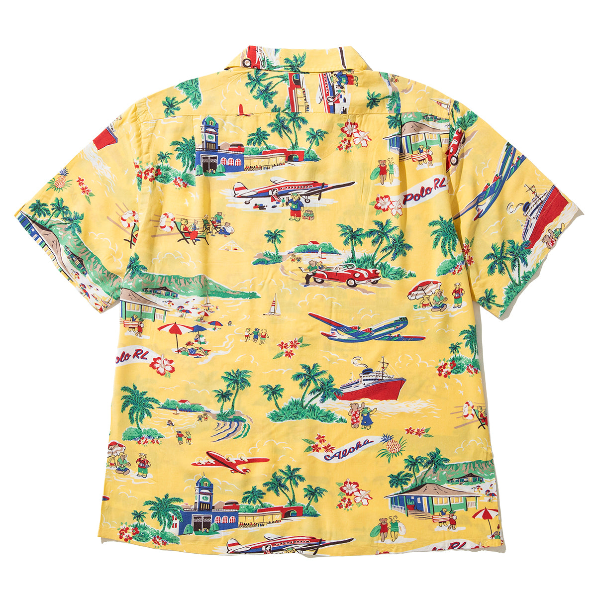 CLASSIC FIT RAYON CAMP SHIRT