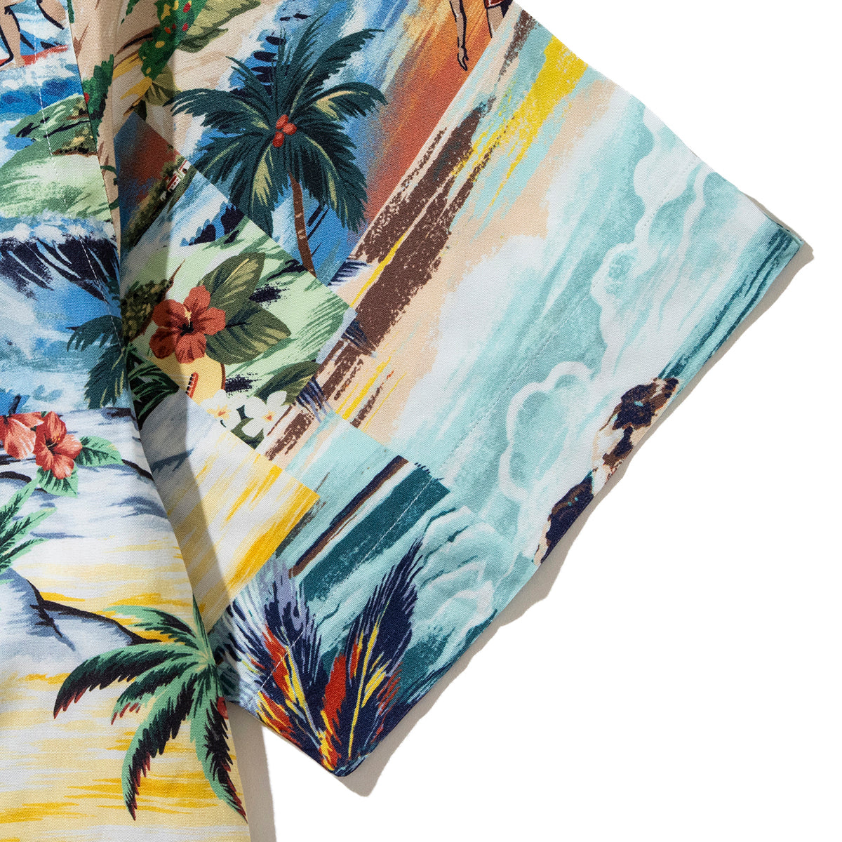 CLASSIC FIT RAYON CAMP SHIRT