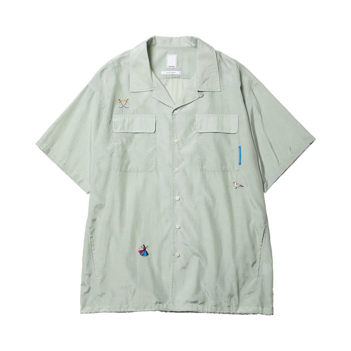 COTTON RAYON S/S SHIRT