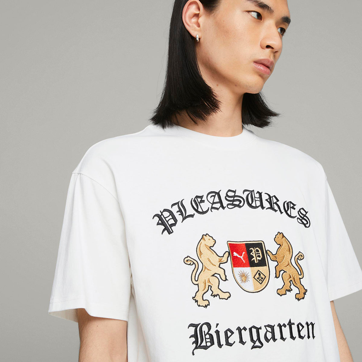 PUMA X PLEASURES GRAPHIC TEE