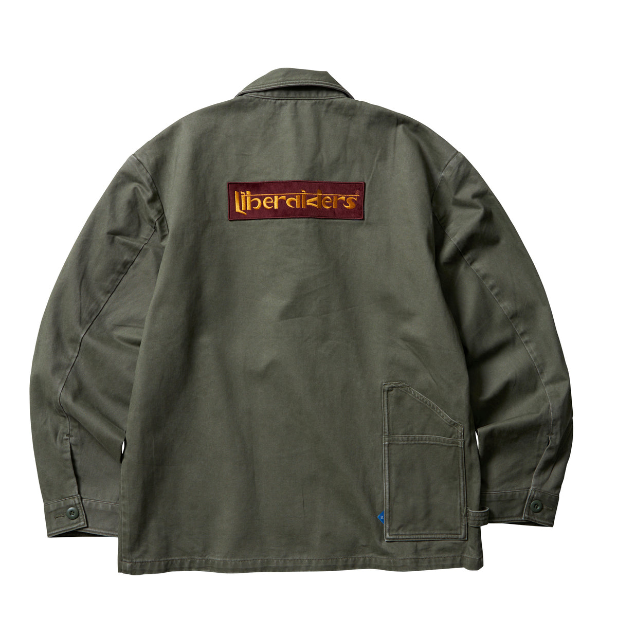 GARMENTDYED ZIP JACKET