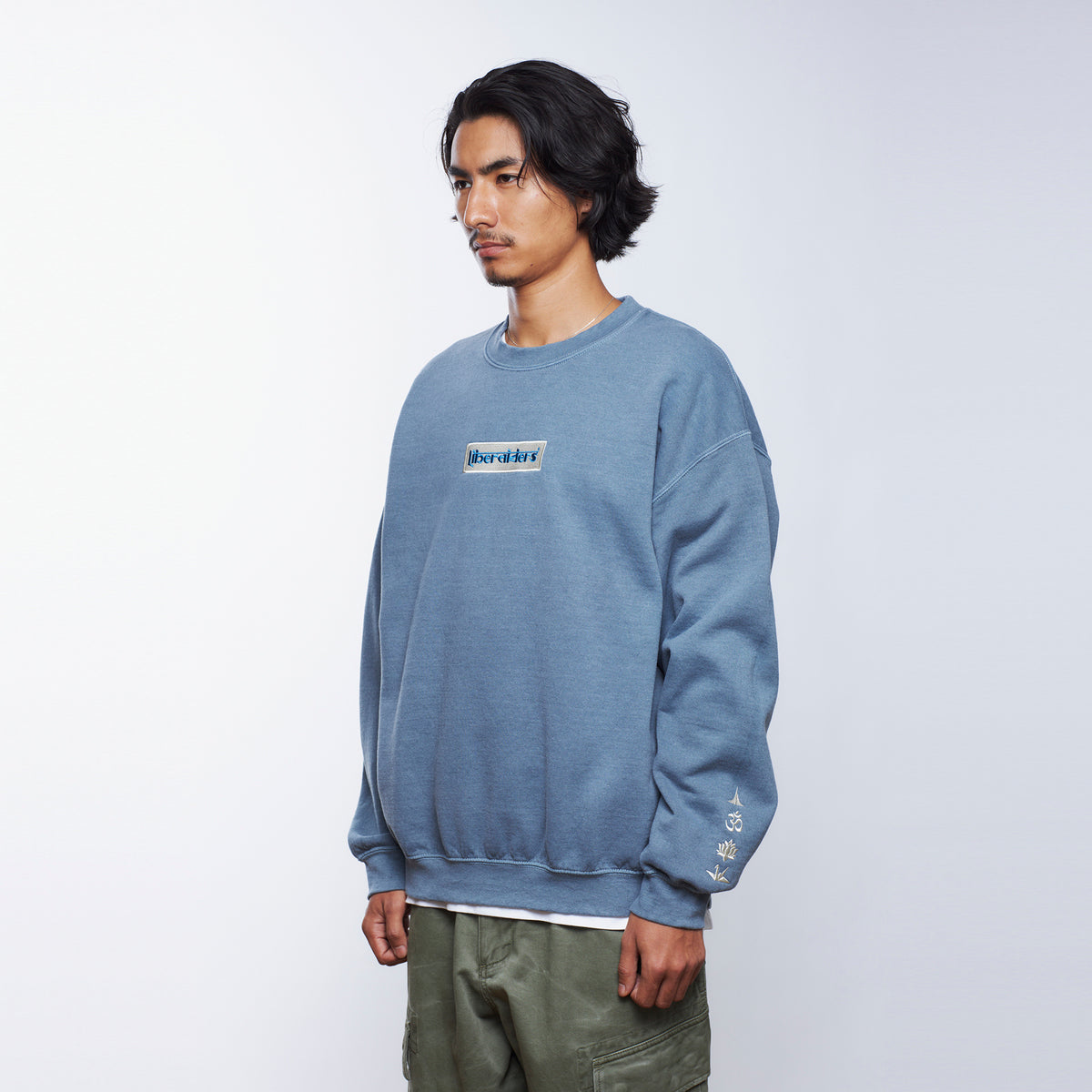 LR BOX LOGO CREWNECK