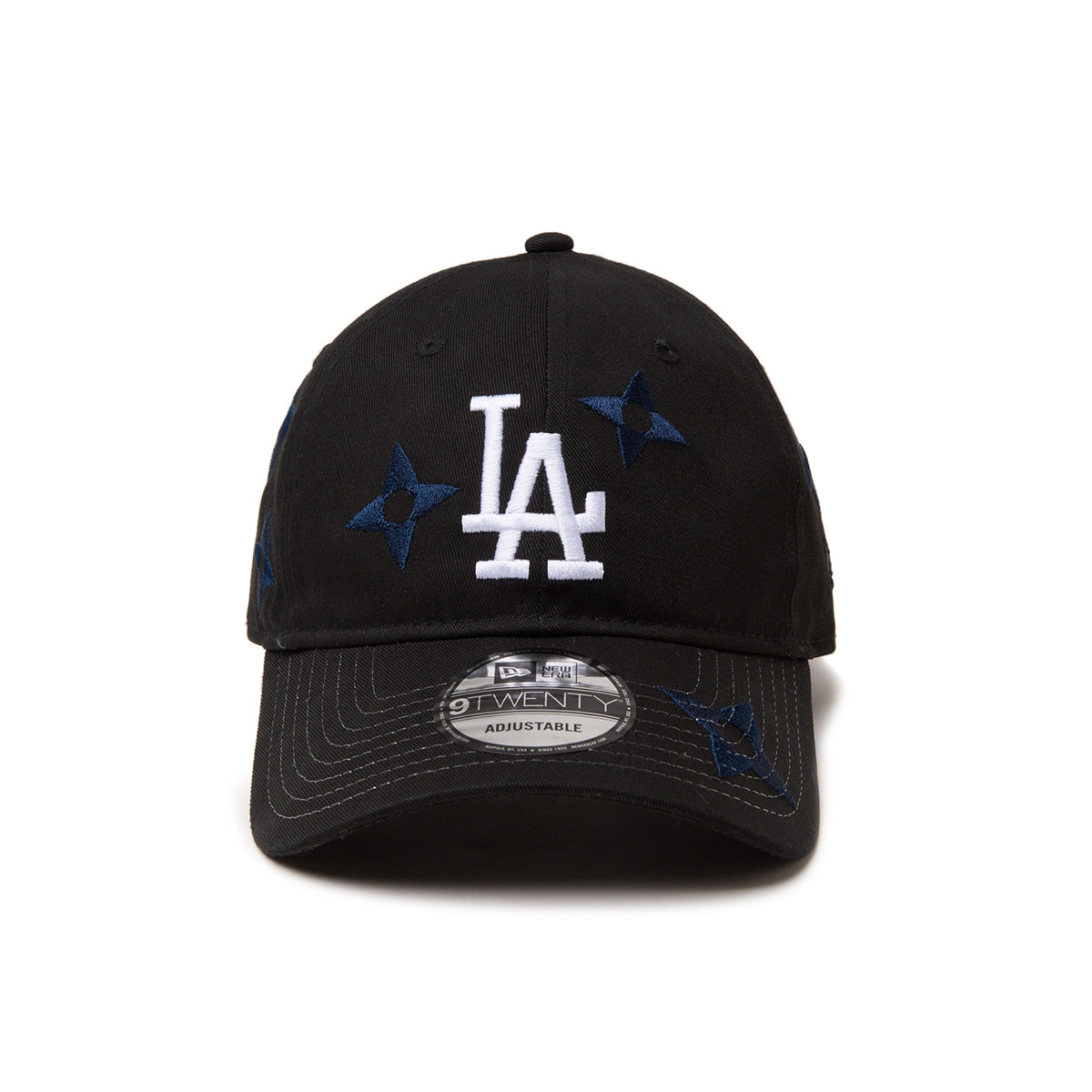 9TWENTY MLB Flower Embroidery Los Angeles Dodgers