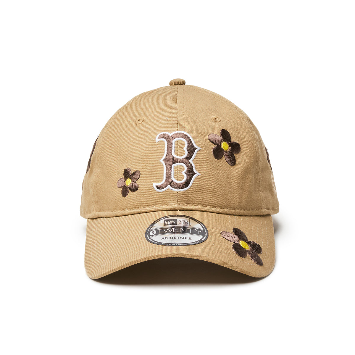 9TWENTY MLB Flower Embroidery Boston Red Sox