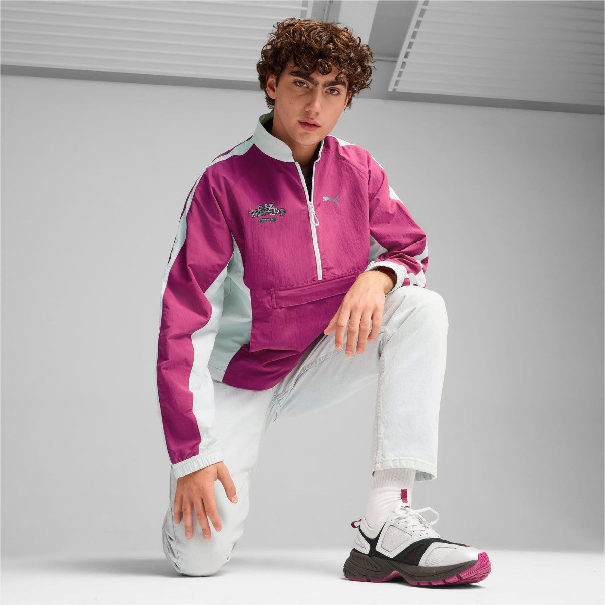 PUMA x MAS TIEMPO 24 Half Zip Jacket