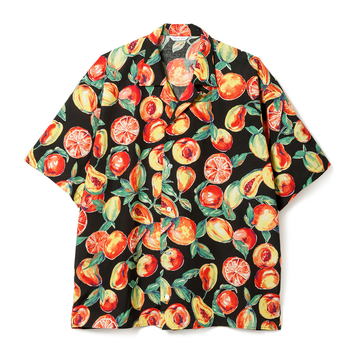 Open Collar Semi-Double S/S Shirt