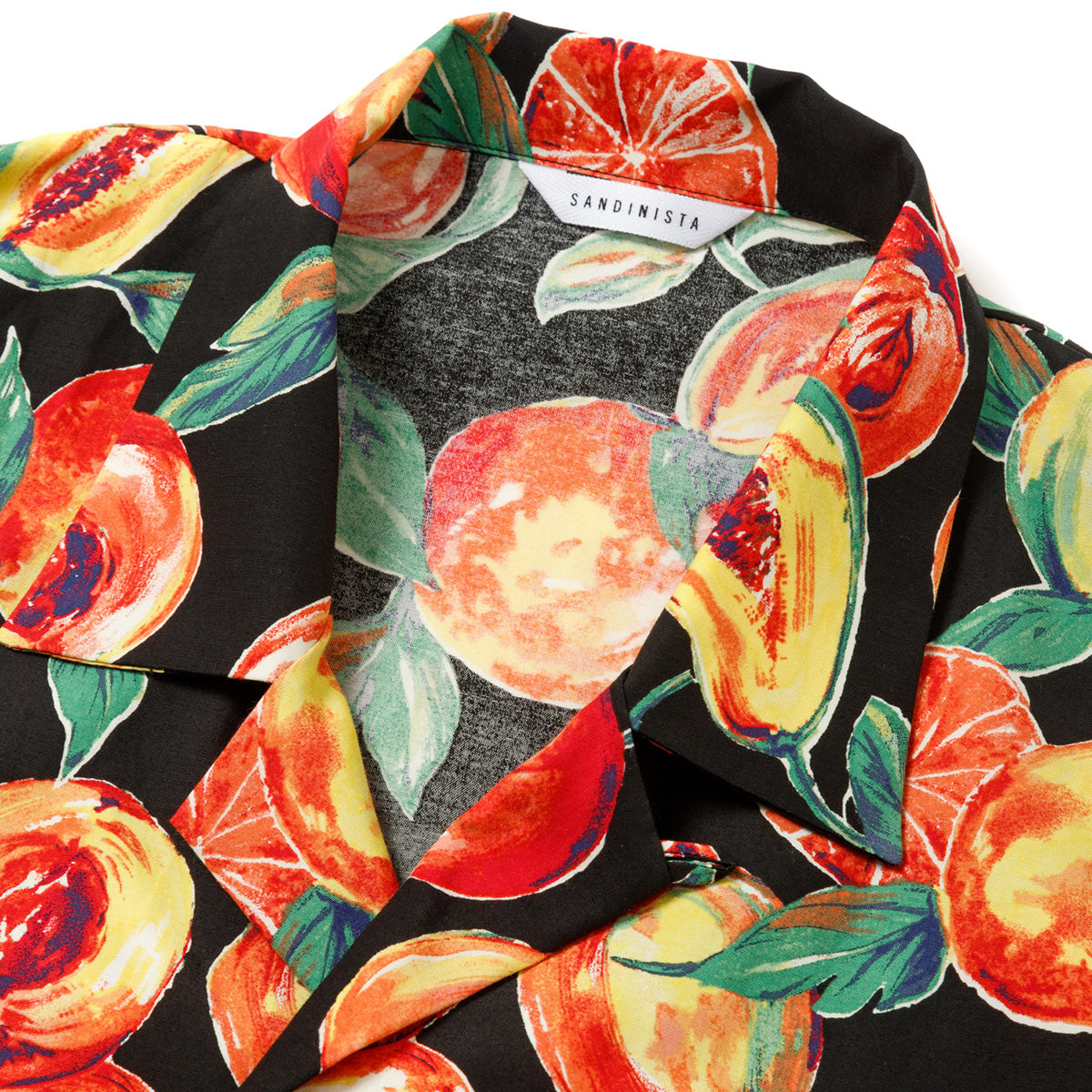 Open Collar Semi-Double S/S Shirt