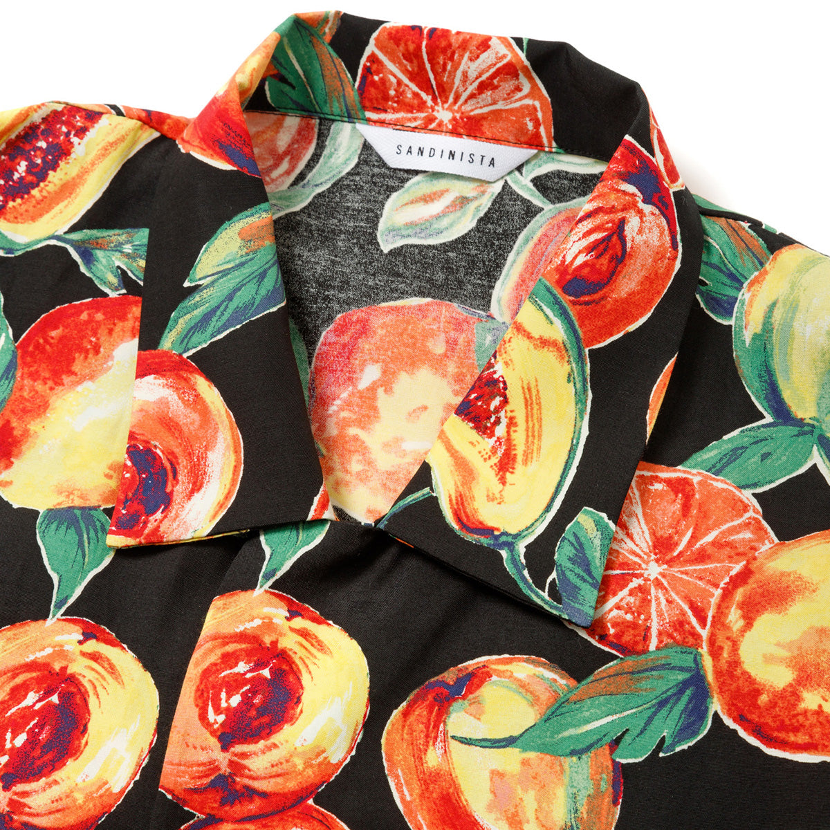 Open Collar Semi-Double S/S Shirt