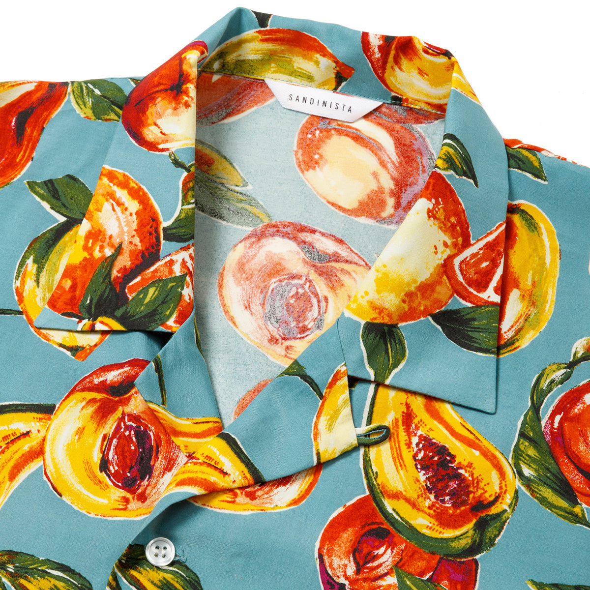 Open Collar Semi-Double S/S Shirt