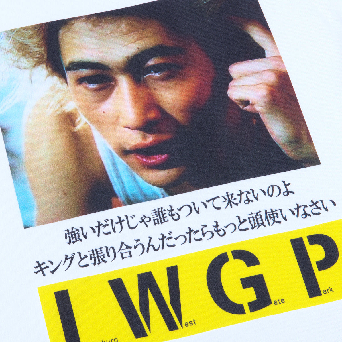 MLE×I.W.G.P. PHOTO MESSAGE TEE 01