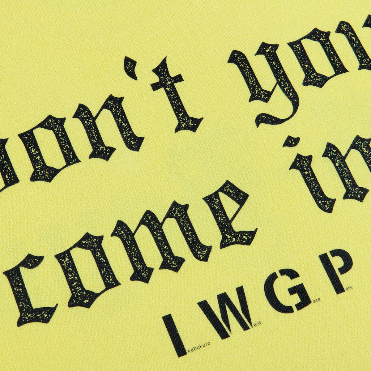 MLE×I.W.G.P. G-BOYS TEE