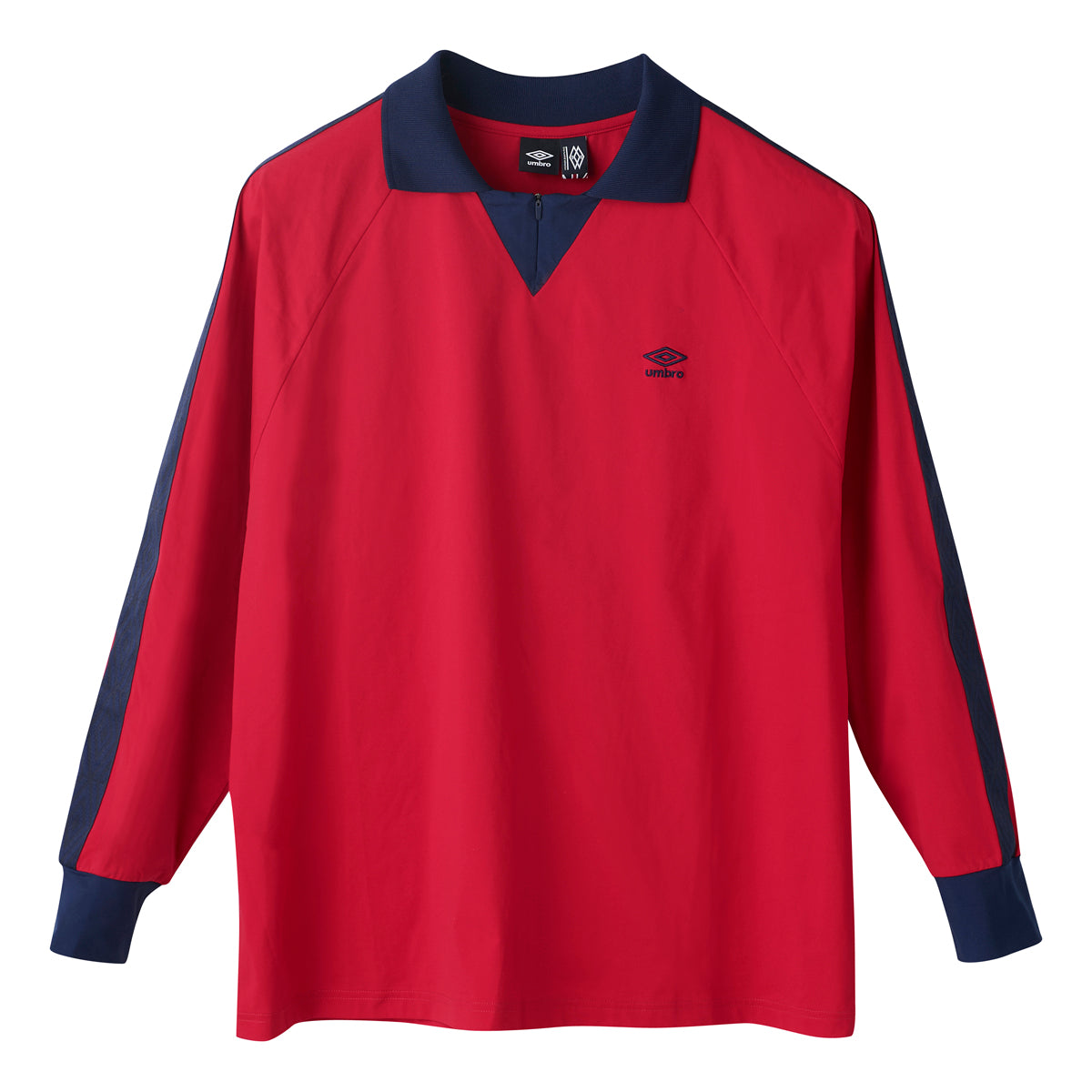 AWAY DAYS LONG SLEEVE WIDE COLLARED PRACTICE SHIRT