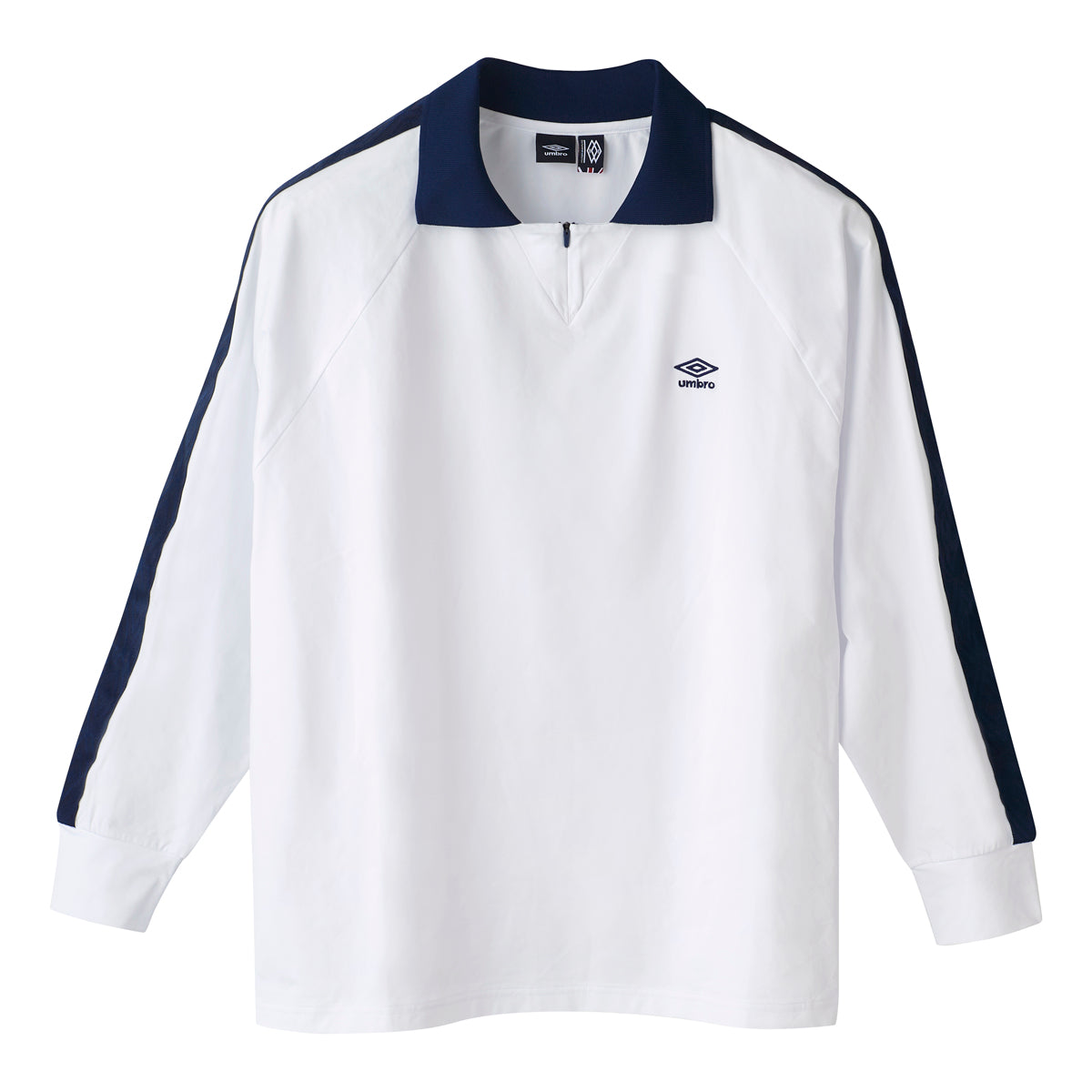 AWAY DAYS LONG SLEEVE WIDE COLLARED PRACTICE SHIRT
