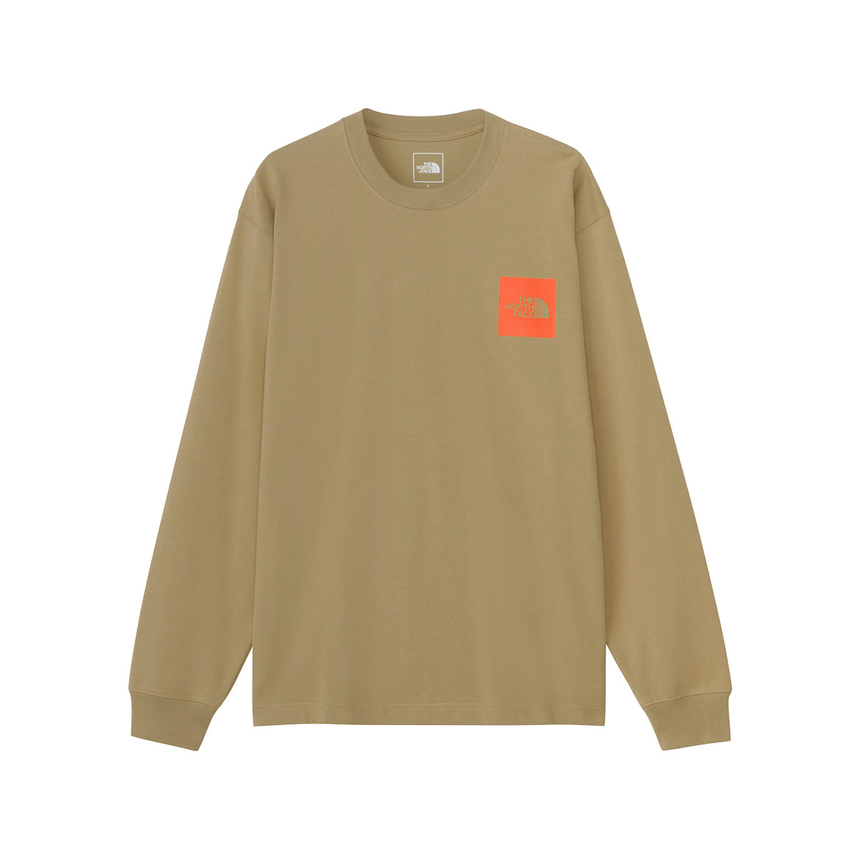L/S SQUARE LOGO T