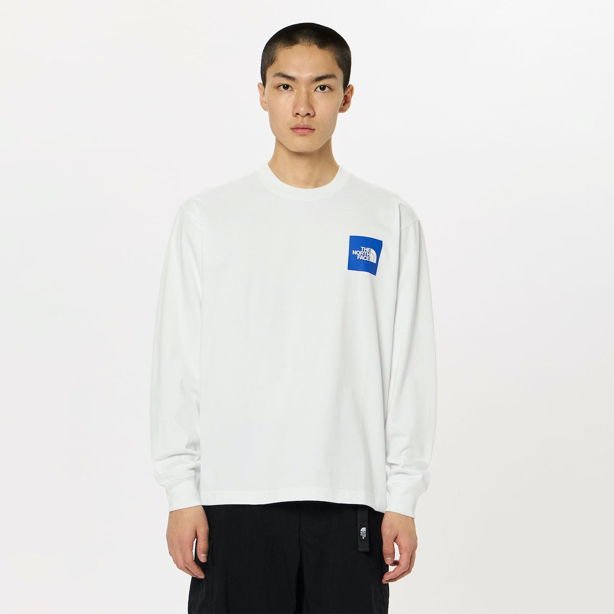 L/S SQUARE LOGO T