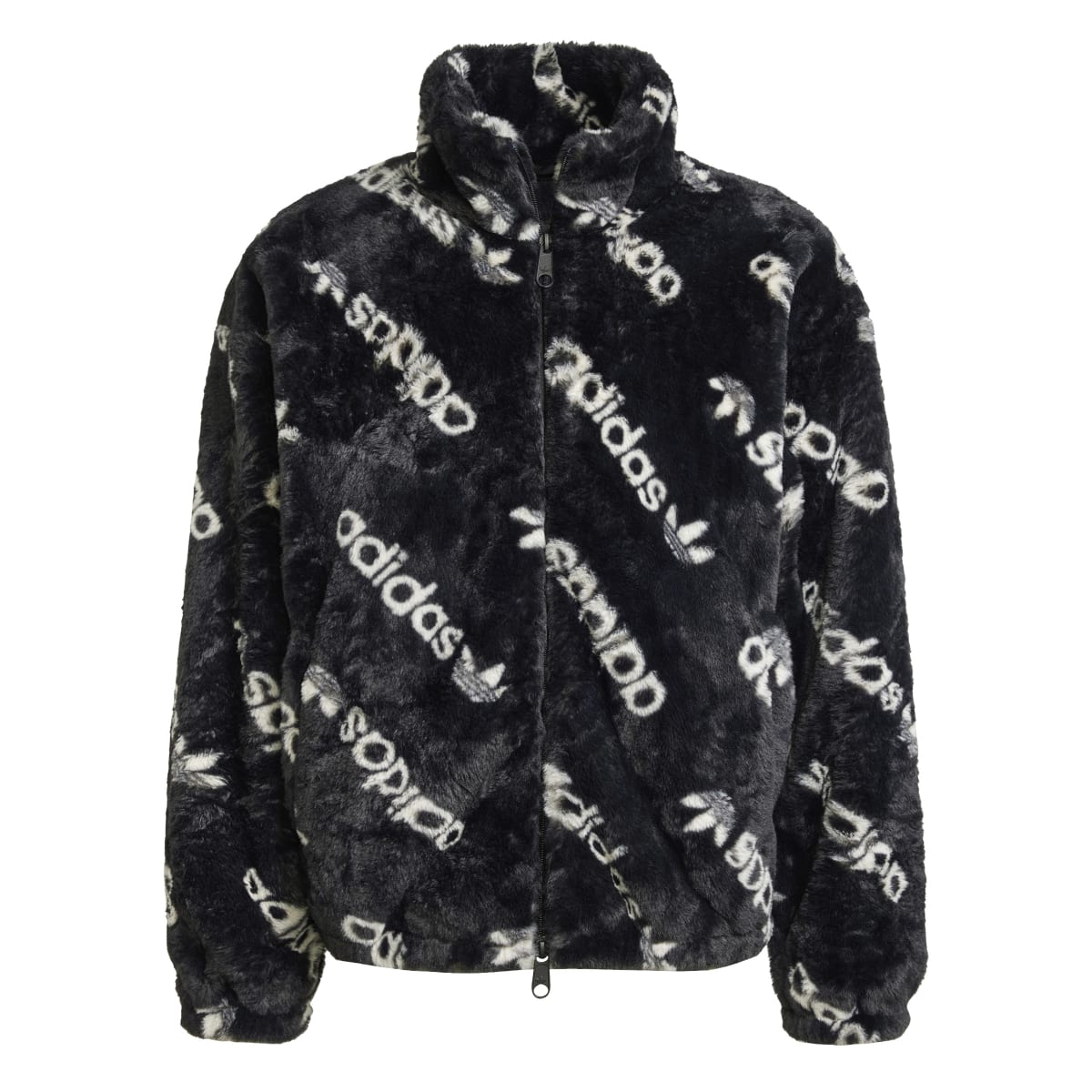 TONAL AOP FUR JACKET