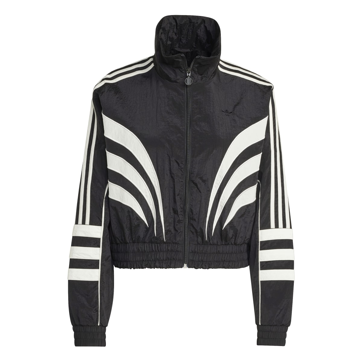 ATLANTA CUTLINE LOOSE NYLON TRACKTOP