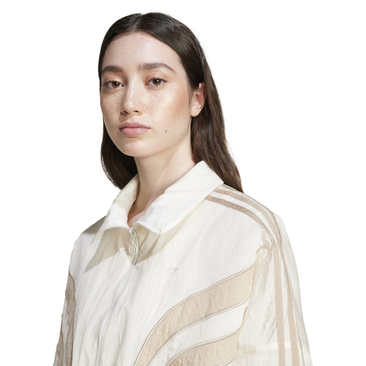 ATLANTA CUTLINE LOOSE NYLON TRACKTOP