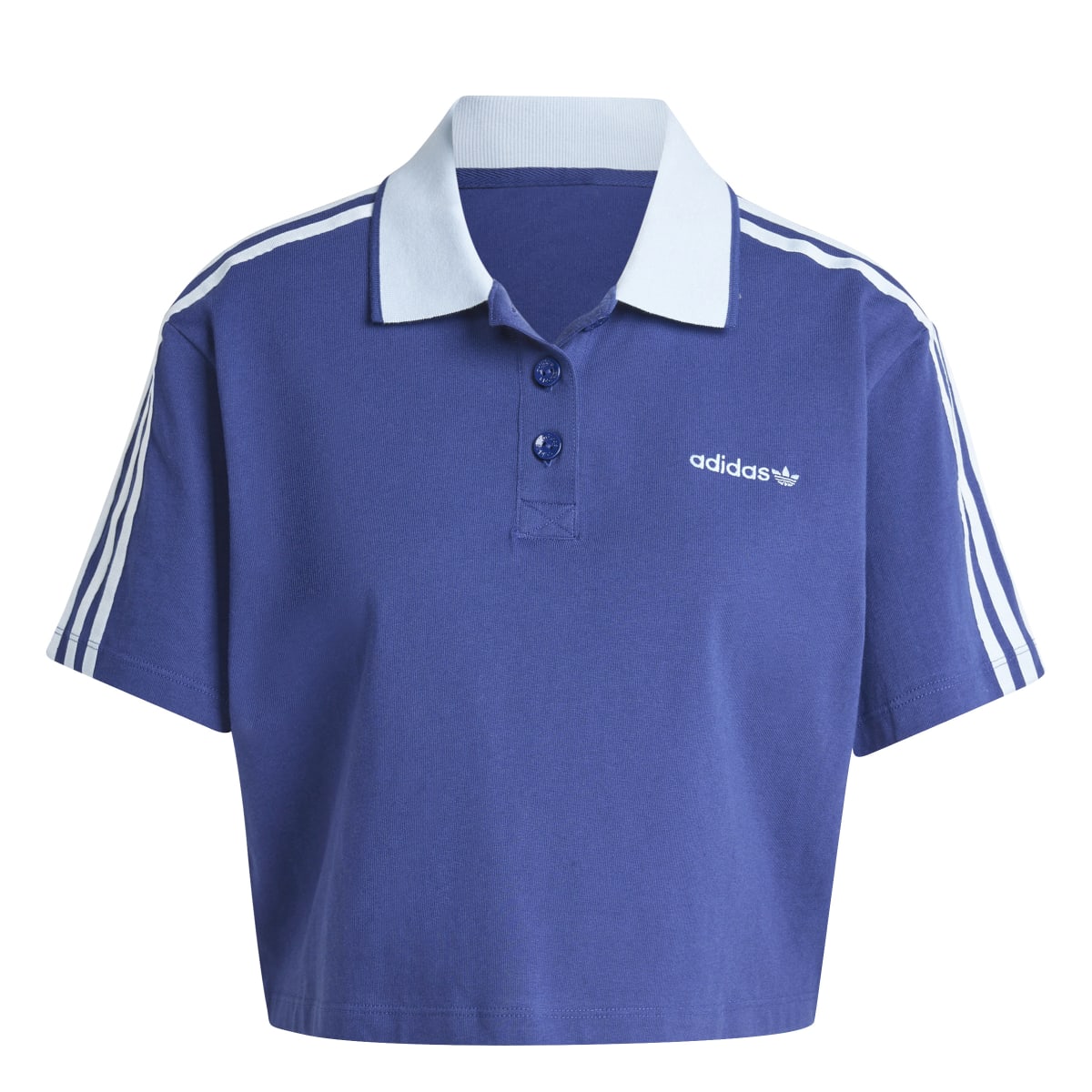 LOOSE CROPPED POLO SHIRT