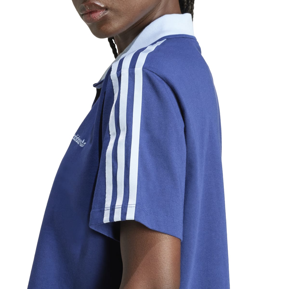 LOOSE CROPPED POLO SHIRT