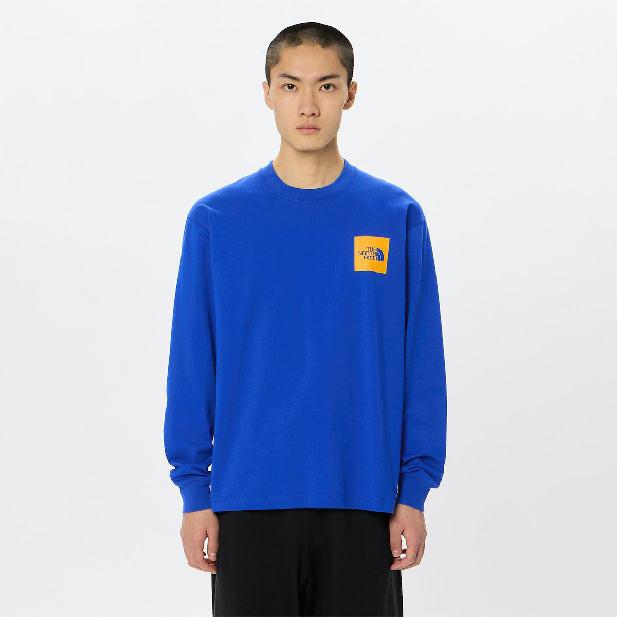 L/S SQUARE LOGO T