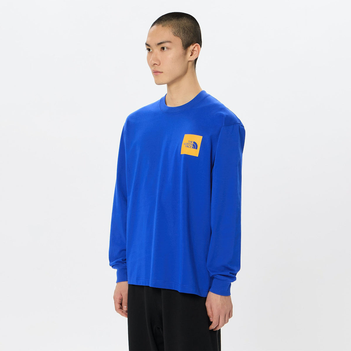 L/S SQUARE LOGO T