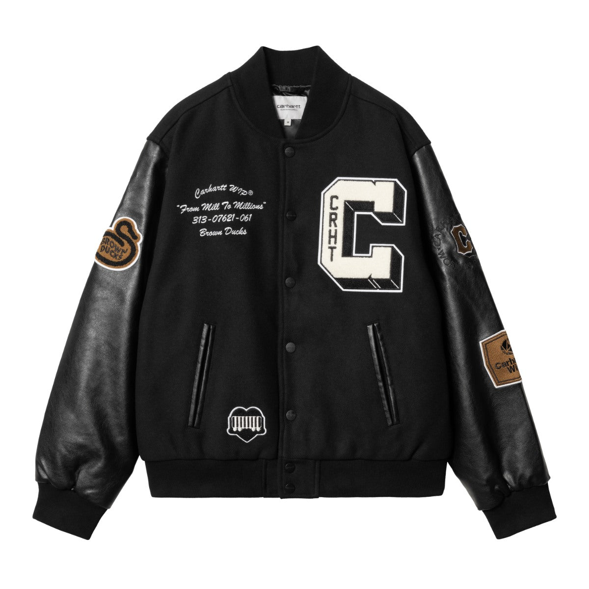 BROWN DUCKS BOMBER