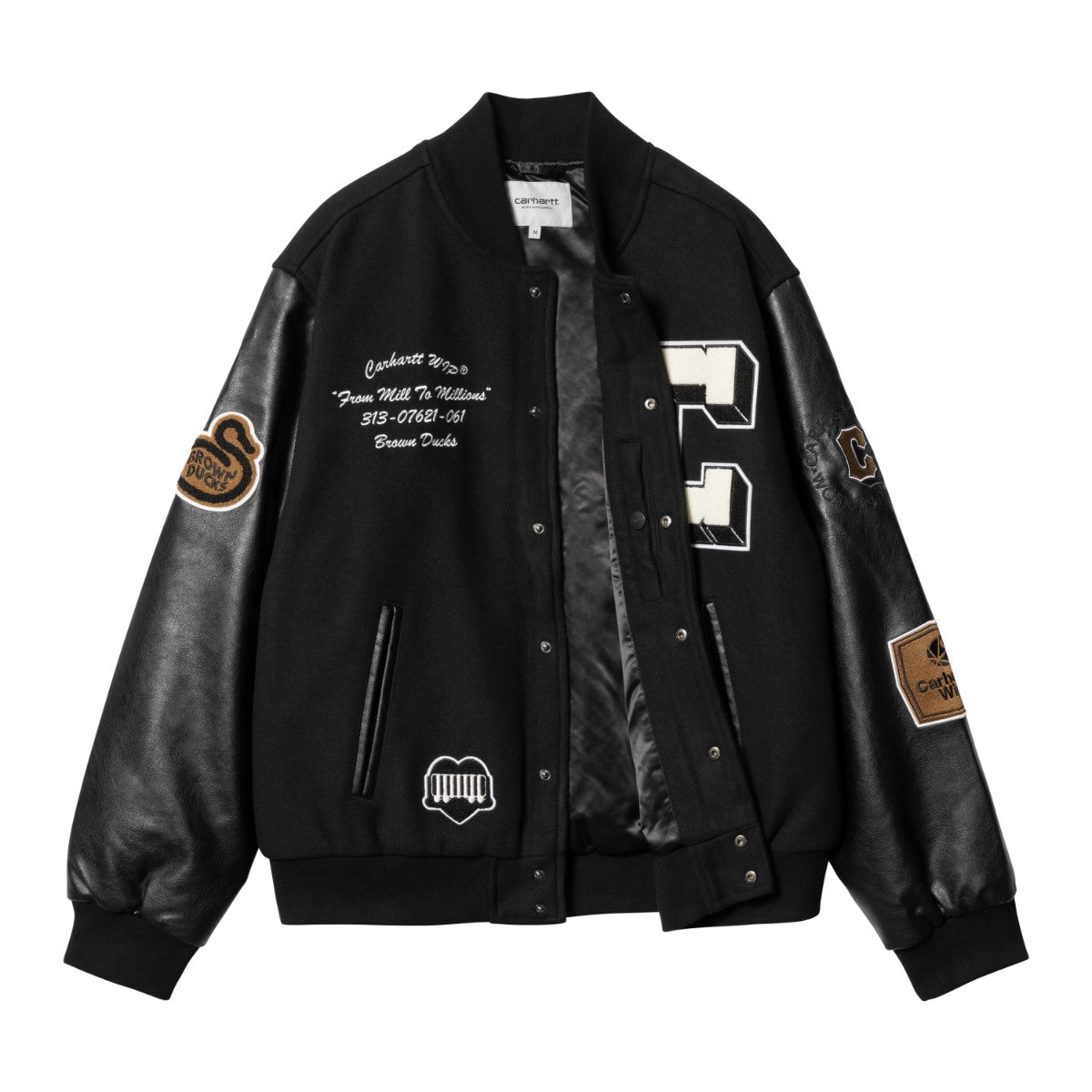 BROWN DUCKS BOMBER