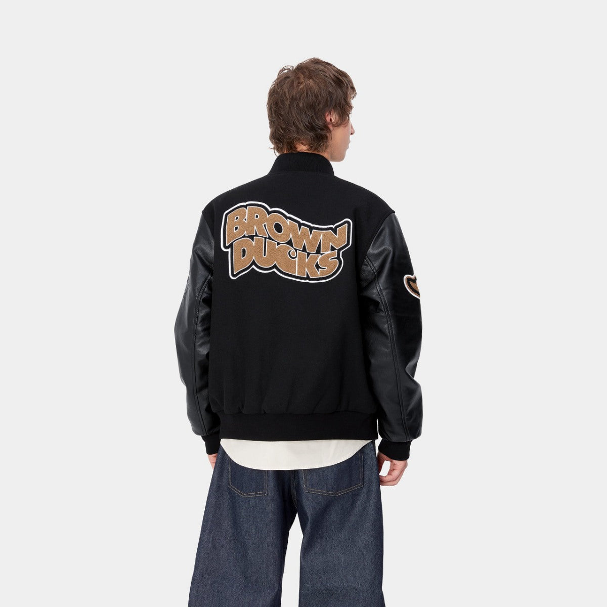 BROWN DUCKS BOMBER