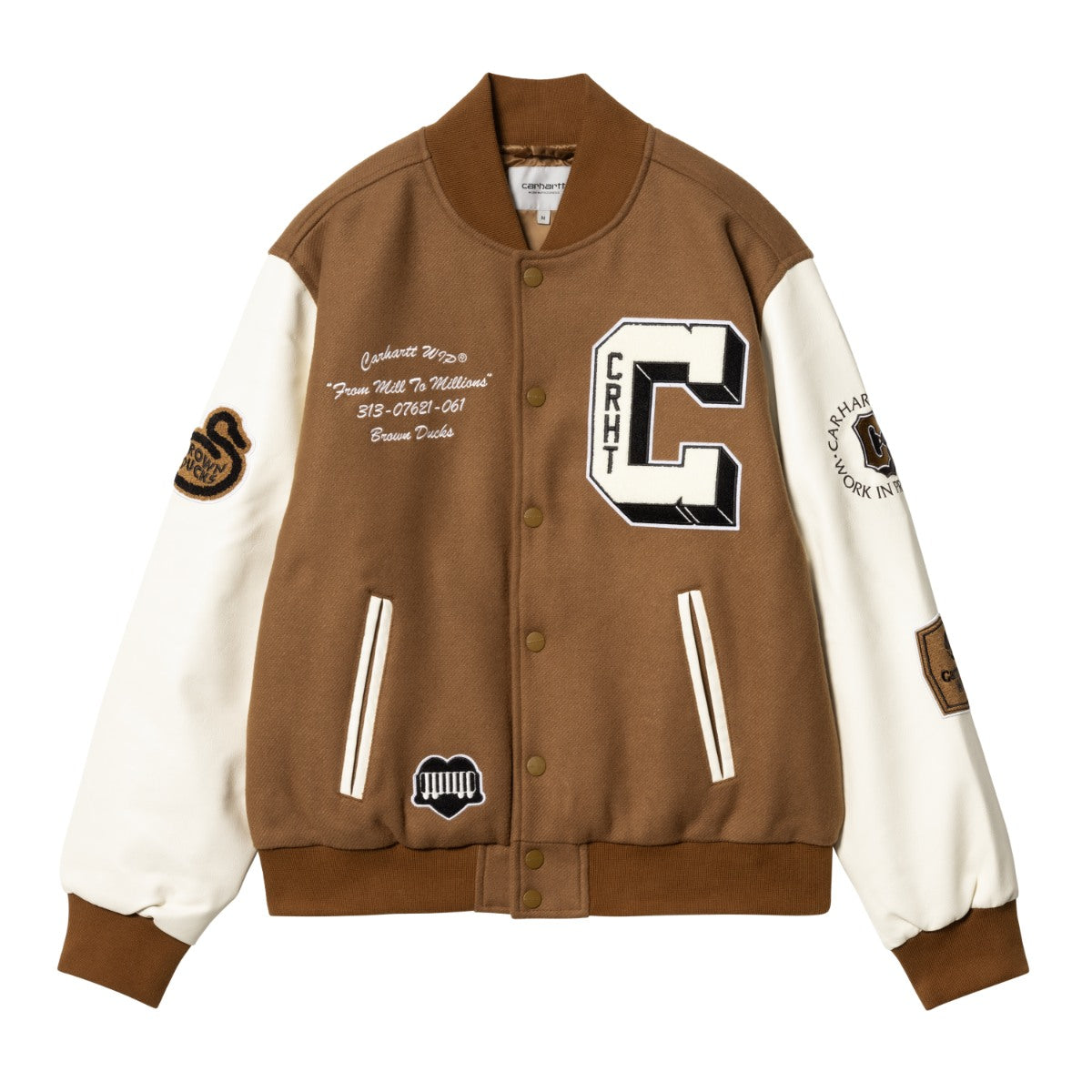 BROWN DUCKS BOMBER