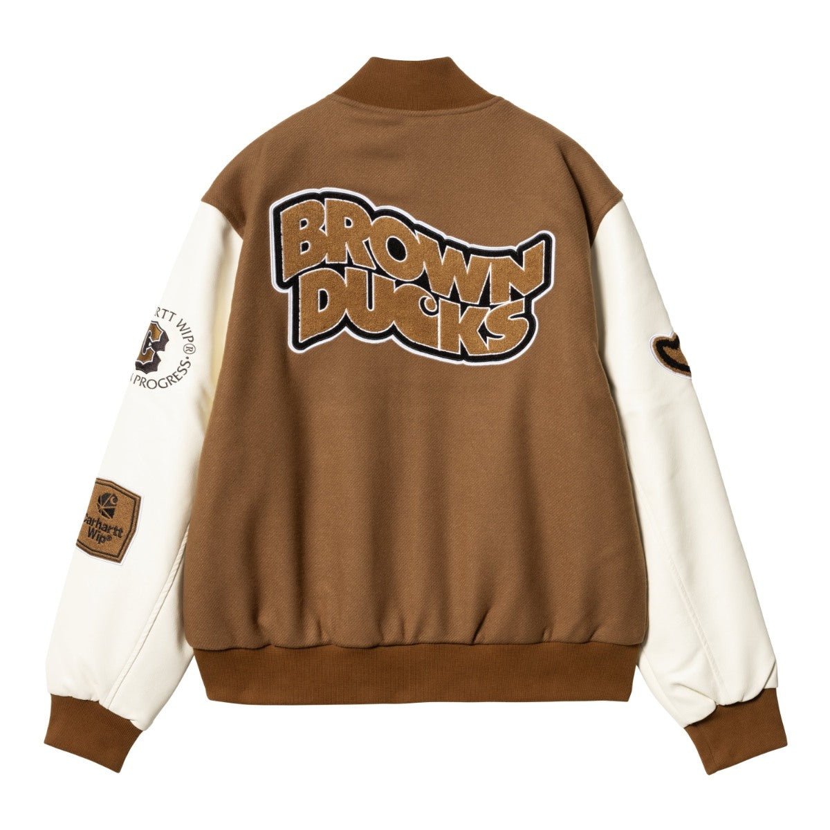 BROWN DUCKS BOMBER