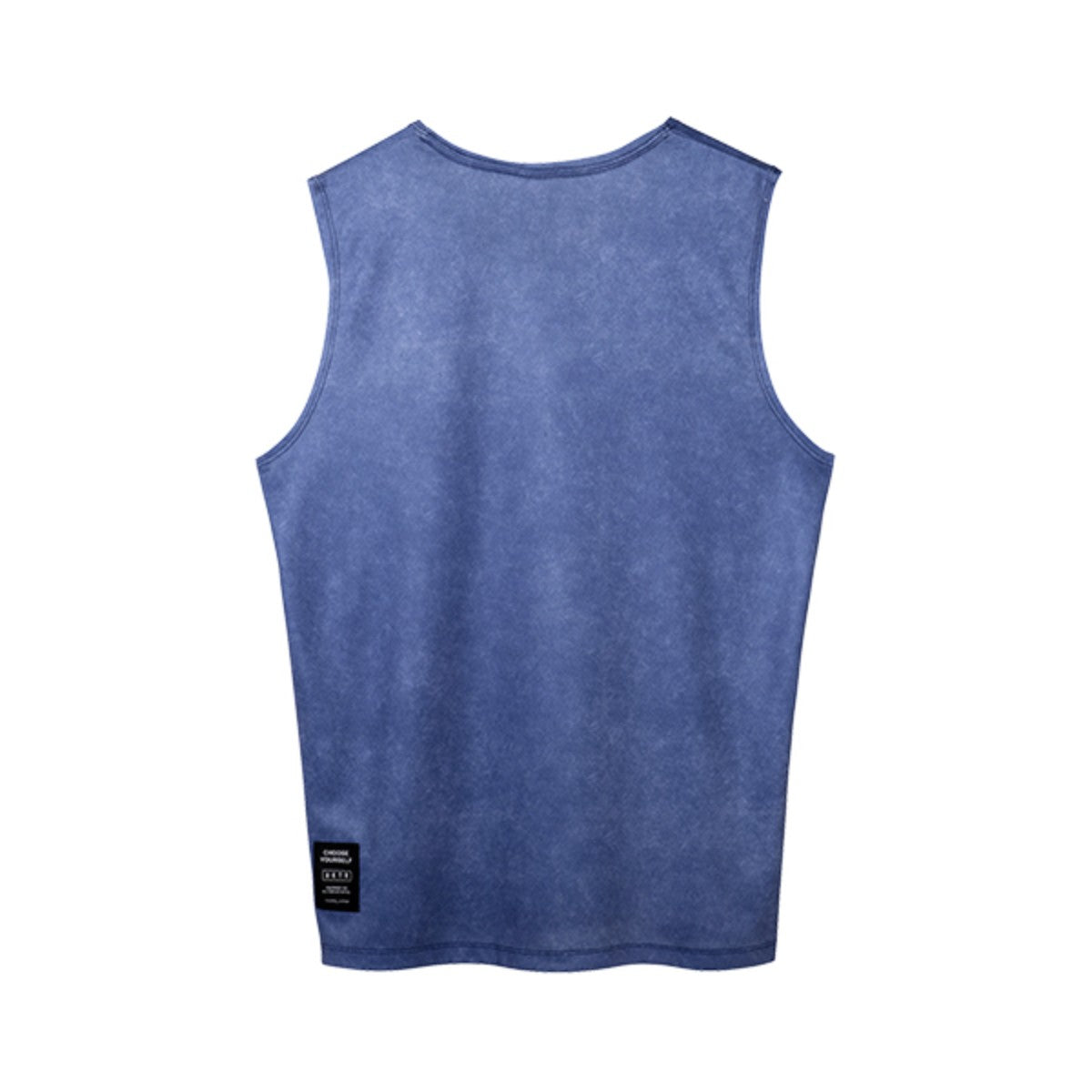 MOCK GARMENT DYED SLEEVELESS SPORTS TEE