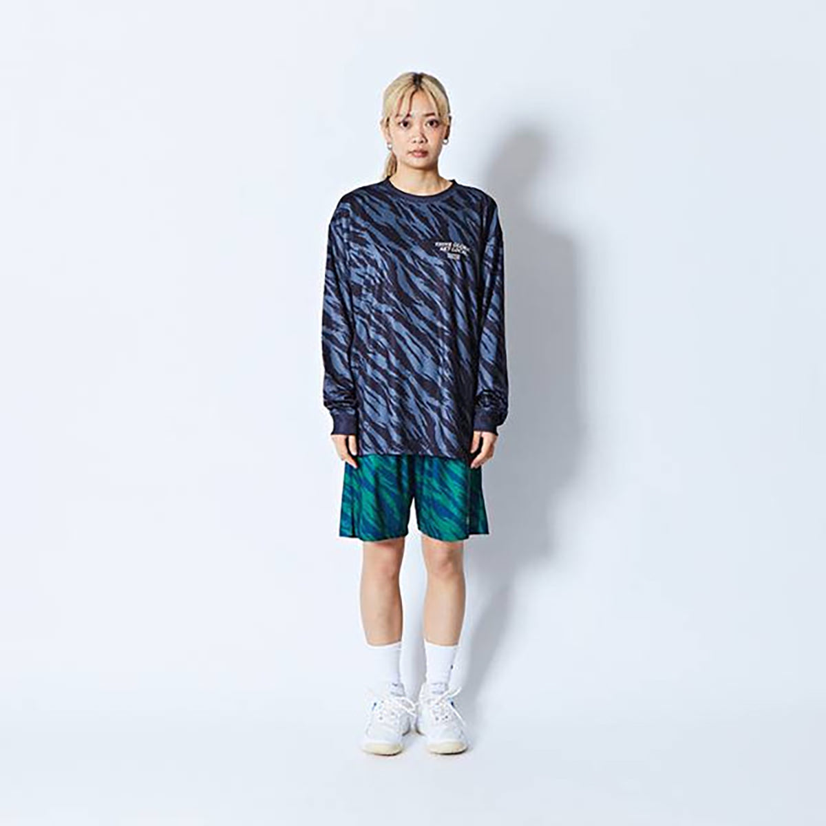 BEAST CAMO A.L LOOSE L/S SP TEE