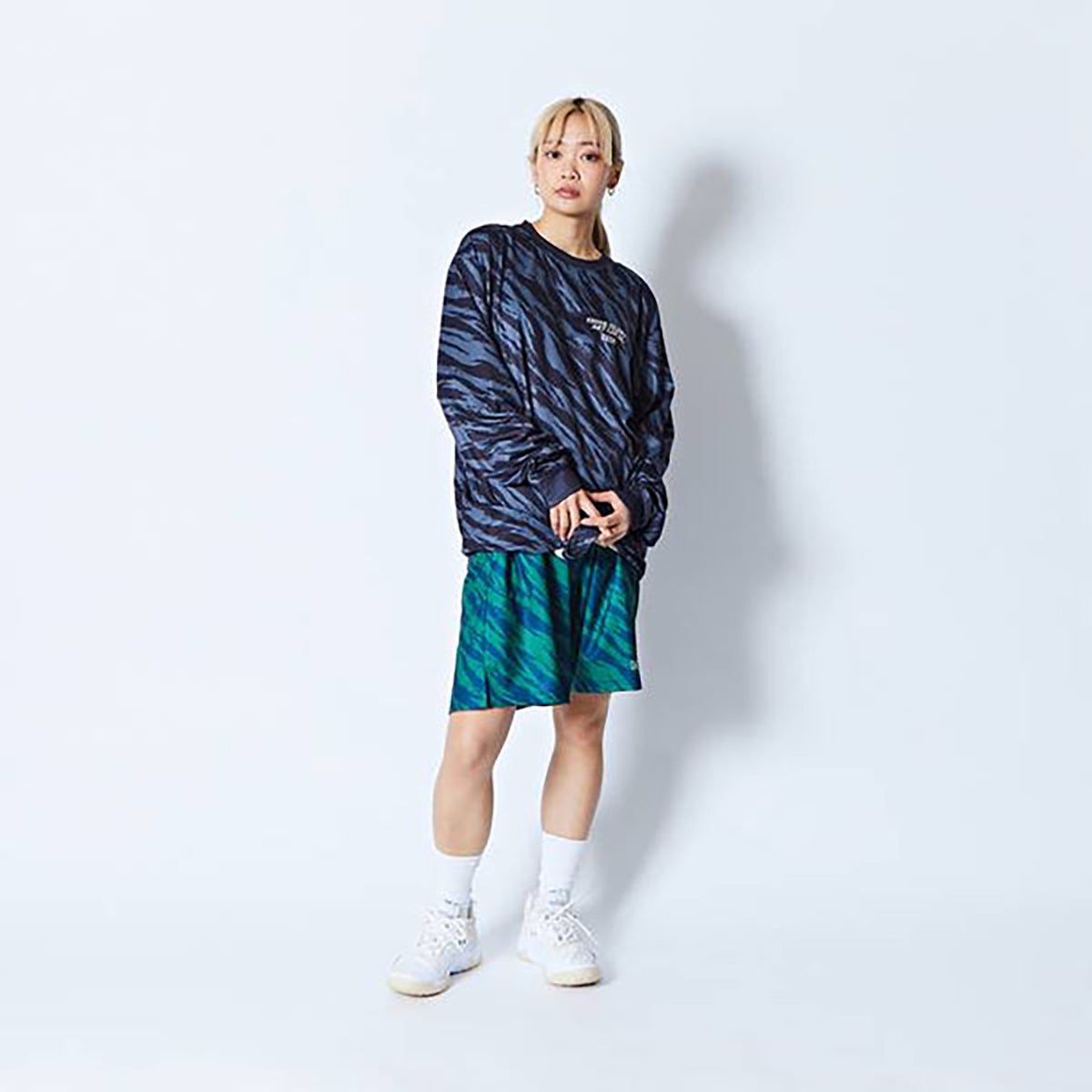 BEAST CAMO A.L LOOSE L/S SP TEE
